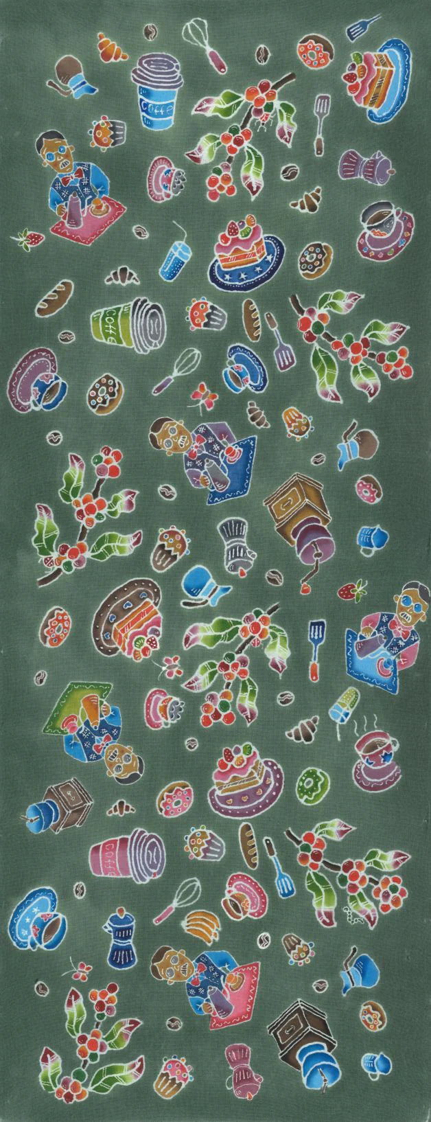 【紅型シリーズ】Café